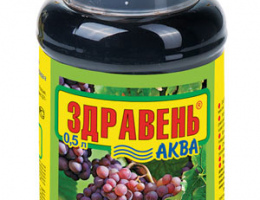 ЗДРАВЕНЬ АКВА 0,5л Виноград