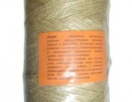 Шпагат джутовый 250м/250гр 1250тек 9378