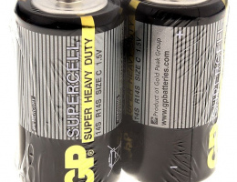 Батарейка солевая GP R14 1шт 470407