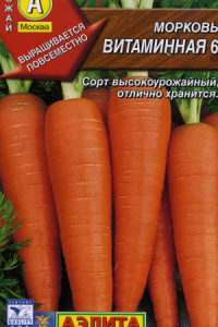 Морковь Витаминная 6 2г А